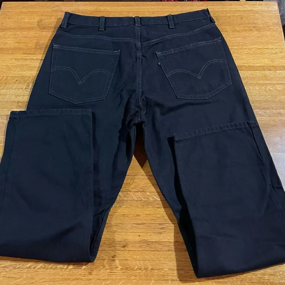 Levi Regular Fit 505 Men’s Jeans Black 40x32 NWT